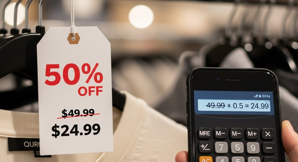 Tip, Tax, Discount: Why People Get Percentages Wrong